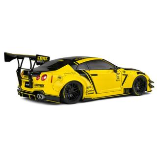 Nissan GT-R (R35) gelb Liberty Walk Body Kit 2.0 2020 S1805809 Solido 1:18 Metallmodell